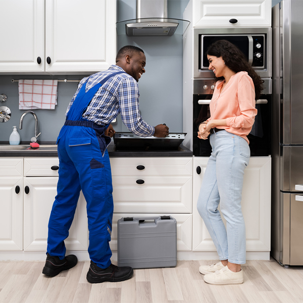 how long does it typically take to complete cooktop repair services in Rosalia